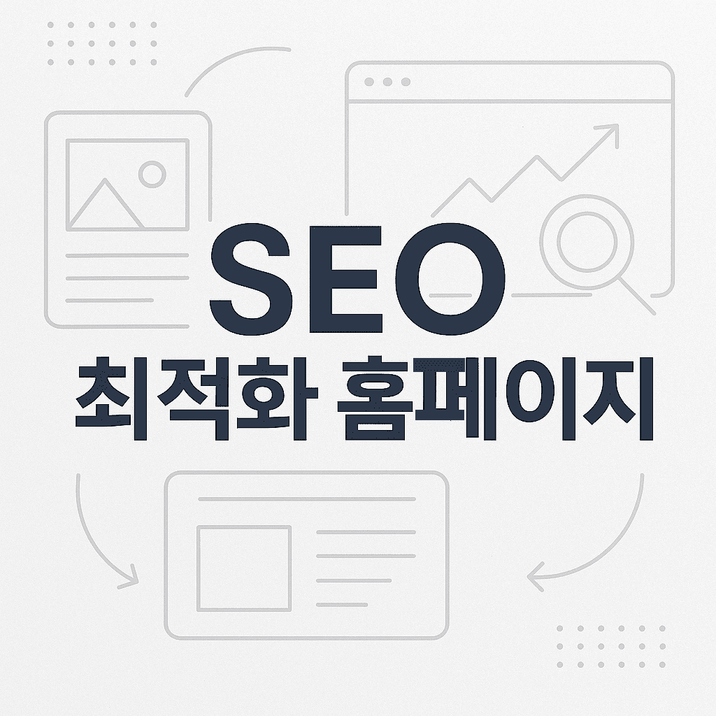 SEO 최적화 홈페이지