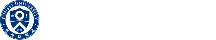 연세대학교 시각디자인과 졸업전시 logo wh