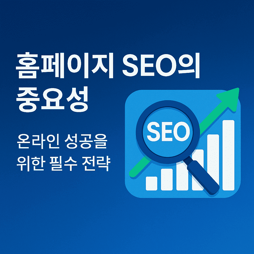 홈페이지 SEO의 중요성