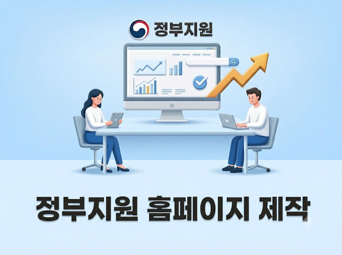 정부지원 홈페이지 제작