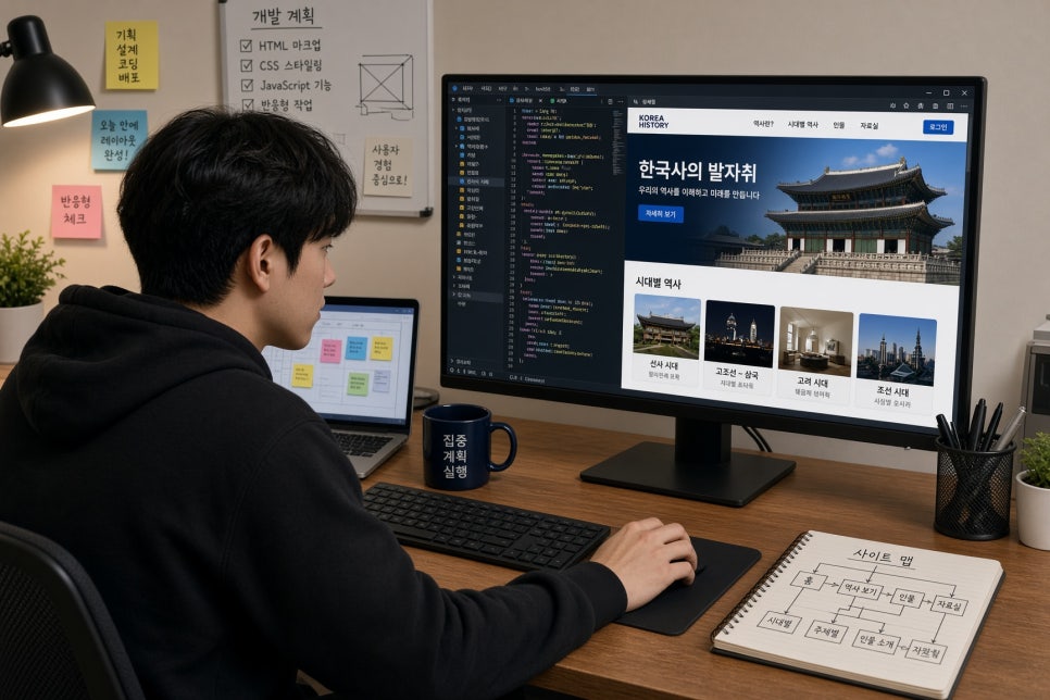 웹페이지 만들기